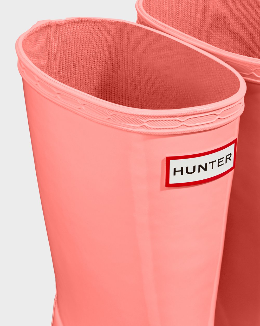 Hunter Niños Original First Classic Gloss - Botas de Lluvia Rosas - 193-GOHMKQ